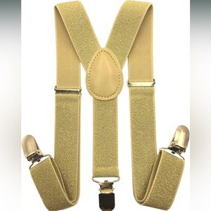 Kids Gold Suspender - Adjustable and Elastic🎄